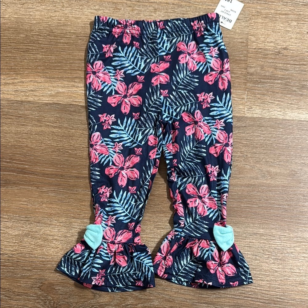 Sunshine Baby Floral Ruffle Pants